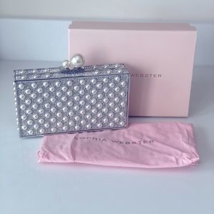 Sophia Webster, Clara Crystal & Pearl Box Bag